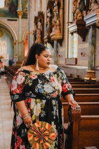 Kirsten Jackson from the plus size blog - The Low Country Socialite
