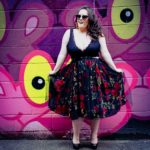 Jenna Lee (@jennsgotcurves) is wearing a plus size skirt by @plusbklyn