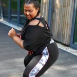 Kat Henry - Plus Size Model, Ms International Curve ‘17/18, Ms British Beauty Curve '15, Ridge Radio DJ,Blogger, Body Positive Activist - modeling a plus sizeactivewear by @yoursclothinguk