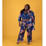 Kat Henry - Plus Size Model, Ms International Curve ‘17/18, Ms British Beauty Curve '15, Ridge Radio DJ,Blogger, Body Positive Activist - modeling a plus size Koko suit by @kokocurve