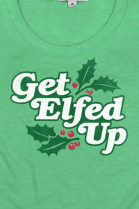 Christmas Holiday Plus Size T-shirt - Get Elfed Up